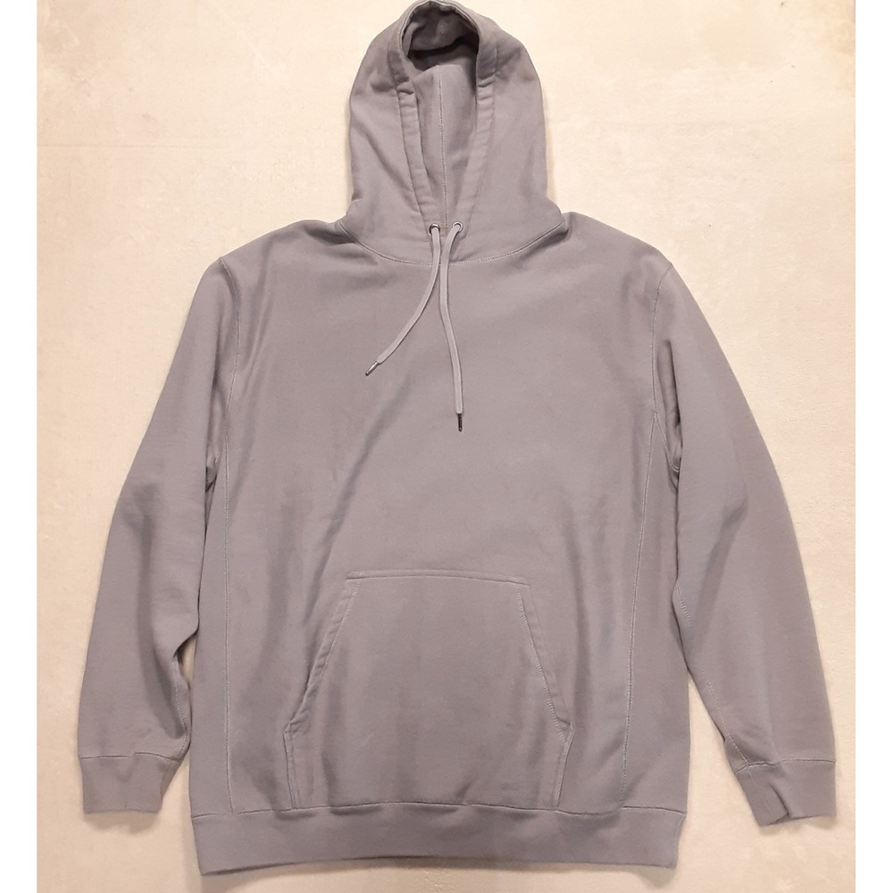 Maison Article Mens Pullover Fleece Hoodie 3XL Muted Lavender Gray Shoe Palace